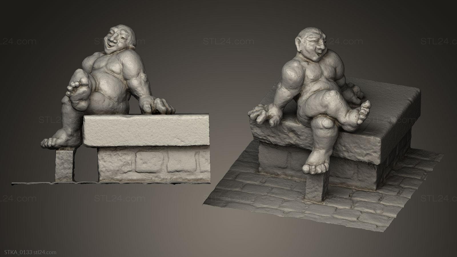 Статуи античные и исторические (Вера доброго дома, STKA_0133) 3D модель для ЧПУ станка